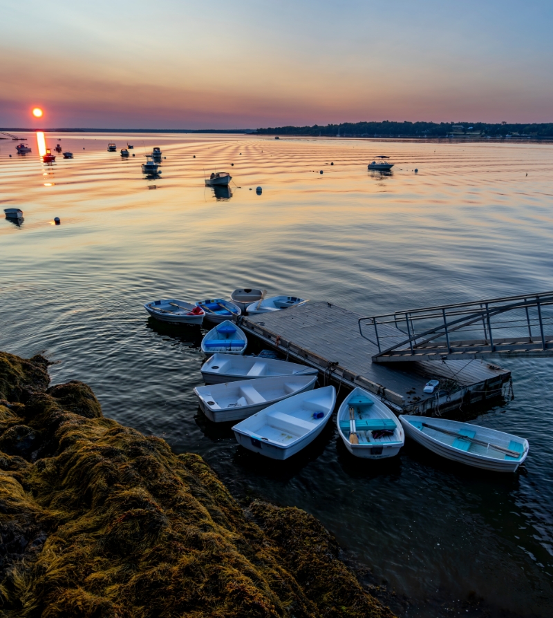 Littlejohn Island Preserve in Yarmouth, Maine.